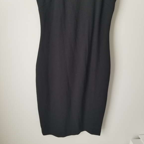 NWT Cache Sleeveless Little Black Sheath Dress with Beaded Embellishments Size 0 - Picture 10 of 12